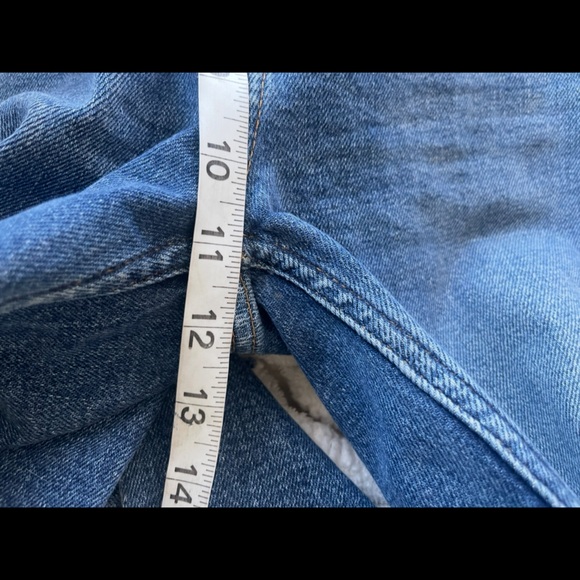 Re/Done Jeans 70s Ultra High Rise Stove Pipe Jeans Size 25 - Picture 10 of 14